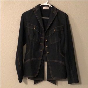 Like new Byron Lars Bowback Jean Jacket